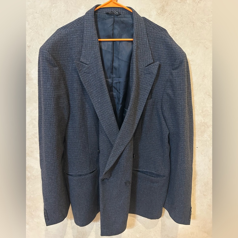 Cartier vintage classic Men's Charcoal Blazer wool size 57 long
